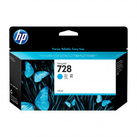 HP 728 Cyan (F9J67A) Ink Cartridge HP 728 Cyan (F9J67A) Ink Cartridge
