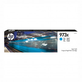 HP 973X High Yield Cyan Original PageWide Cartridge (F6T81AE) HP 973X High Yield Cyan Original PageWide Cartridge (F6T81AE)