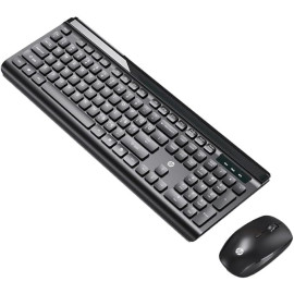 HP CS500 Wireless Keyboard and Mouse Combo- Black