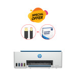 HP Smart Tank 595 All-in-One Printer + USB Cable + A4 Paper Combo