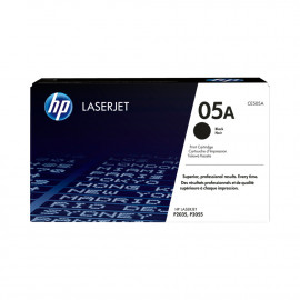 HP 05A Black Original LaserJet Toner Cartridge (CE505A)