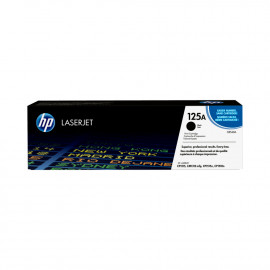 HP 125A Black Original LaserJet Toner Cartridge (CB540A)