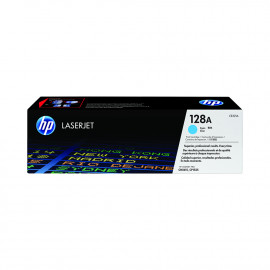 HP 128A Cyan Original LaserJet Toner Cartridge (CE321A)