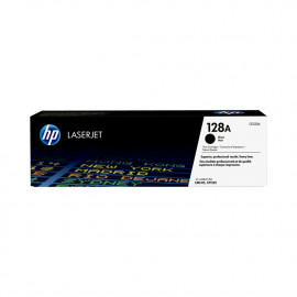 HP 128A Black Original LaserJet Toner Cartridge (CE320A)