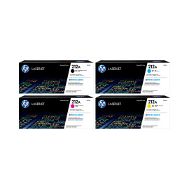 HP 212A Black-Cyan-Magenta-Yellow Toner Combo pack