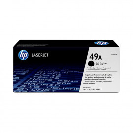 HP 49A Black Original LaserJet Toner Cartridge (Q5949A)