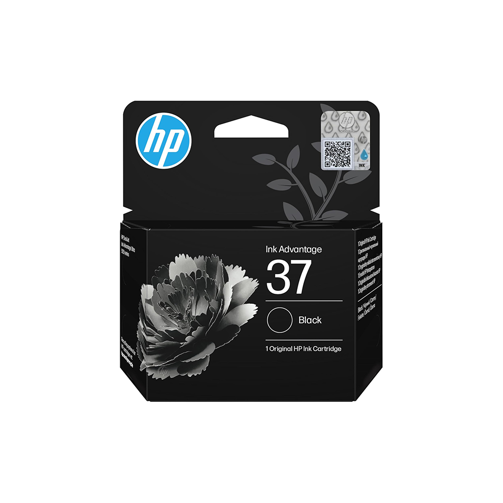 HP 37 Black Original Ink Cartridge (7FP45AE)