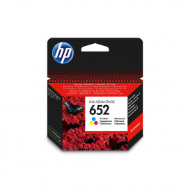 HP 652 Tri-color Original Ink Advantage Cartridge (F6V24AE)