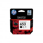 HP 653 Black Original Ink Advantage Cartridge (3YM75AE)