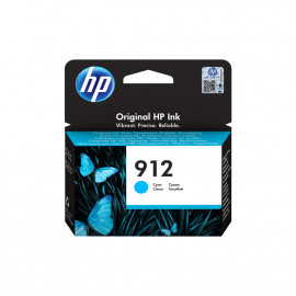 HP 912 Cyan Original Ink Cartridge (3YL77AE) HP 912 Cyan Original Ink Cartridge (3YL77AE)