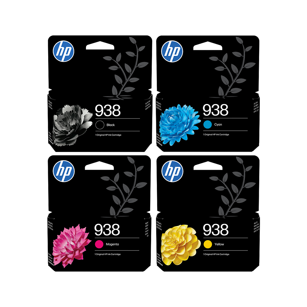 HP 938 Original Ink Cartridge - Bundle
