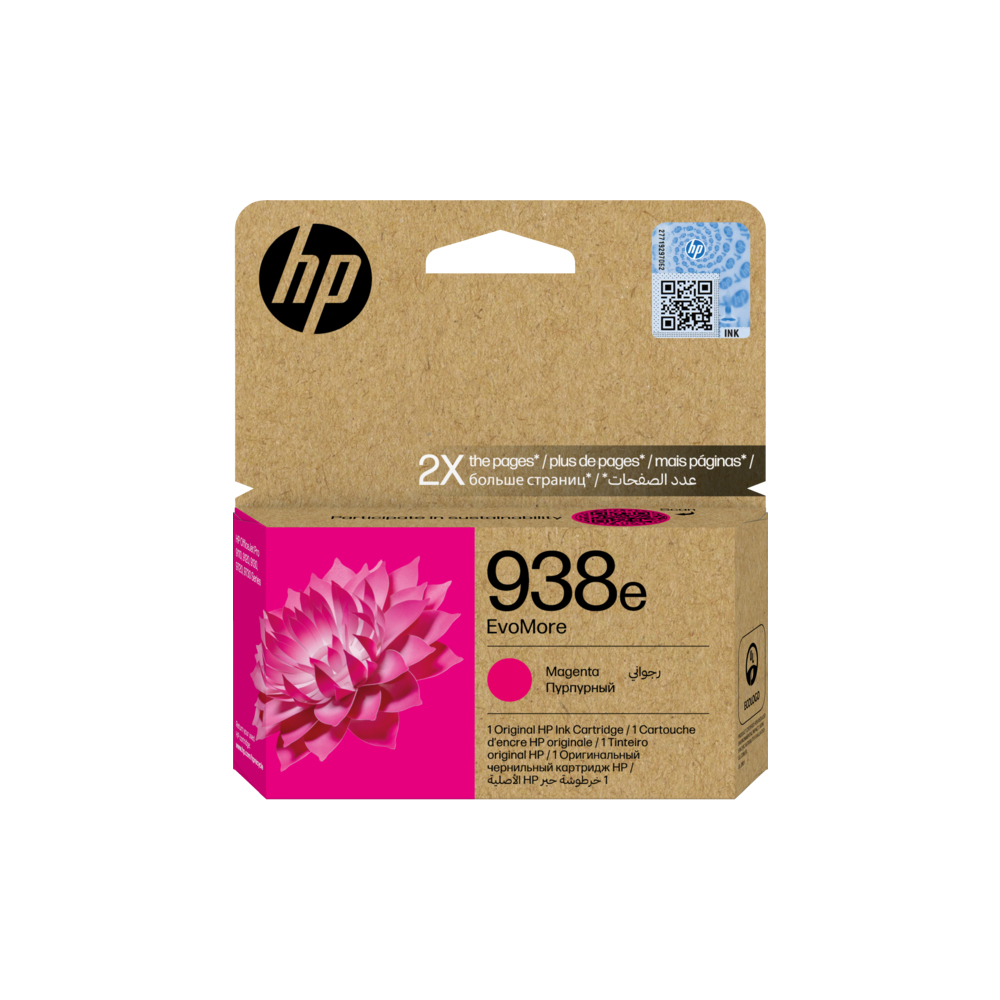 HP 938e EvoMore Magenta Original Ink Cartridge (4S6Y0PE)