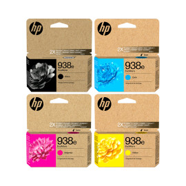 HP 938e EvoMore Original Ink Cartridge - Bundle
