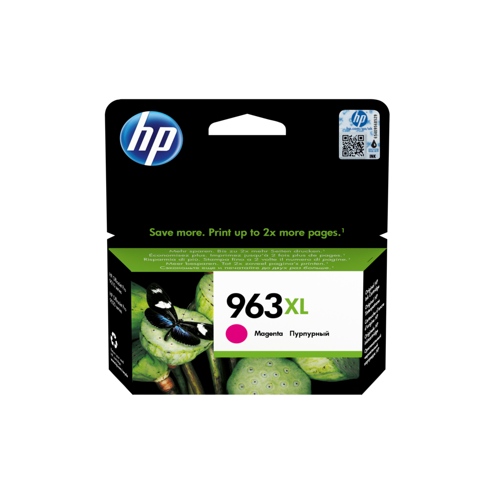 HP 963XL High Yield Magenta Original Ink Cartridge (3JA28AE)