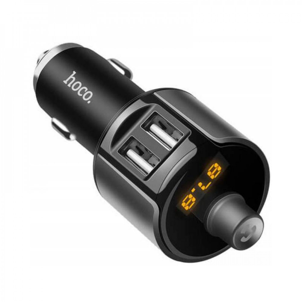 HOCO E19 Smart Car Wireless FM Transmitter Bluetooth Hands-free