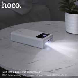 Hoco J78A Outstanding Fully Compatible Power Bank - 40000mAh