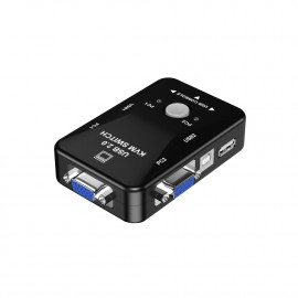 VGA KVM Switch - 2 Port VGA KVM Manual Switch