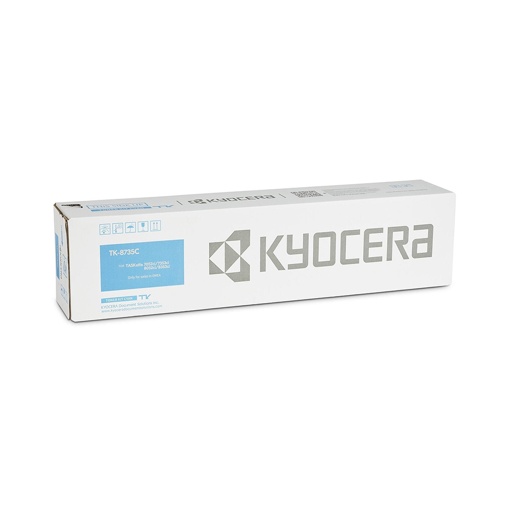 Kyocera TK-8735C Cyan Toner Cartridge