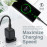 PROMATE xCord-CC Black High Tensile Strength USB-C Data & Charge Cable – Fast Charging Type-C Cable