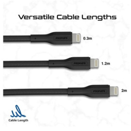 PROMATE CableKit-Ci 27W Power Delivery 3Pcs USB-C to Lightning Cable Kit