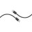 PROMATE EcoLine-CC120 Black Ultra-Fast 60W Power Delivery USB-C Fabric Braided Cable
