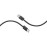 PROMATE EcoLine-Ci120 Black 27W Power Delivery USB-C to Lightning Fabric Braided Cable