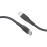 PROMATE xCord-CC200 Black Super-Flexible 60W USB-C to USB-C Cable – 2A Fast Charging Type-C Cable