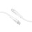 PROMATE xCord-CC200 White Super-Flexible 60W USB-C to USB-C Cable – 2A Fast Charging Type-C Cable