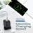 PROMATE xCord-CC200 White Super-Flexible 60W USB-C to USB-C Cable – 2A Fast Charging Type-C Cable