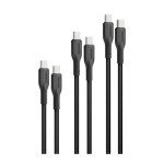 PROMATE CableKit-CC 60W Power Delivery 3Pcs High Tensile Strength USB-C Cable Kit