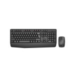 Promate ProCombo-14 Ergonomic Wireless Multimedia Keyboard with Palm Rest and Ambidextrous Mouse EN-AR
