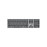 Promate ProKeys-X2 Full-Size Triple-Mode Slim Wireless Keyboard w/ Scissor Keys, & Multi-Device Connectivity EN-AR
