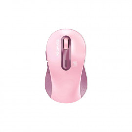 Promate Ken Dual Mode Wireless Optical Mouse with BT & RF Connectivity (Pink)