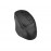 PROMATE Samit 2.4GHz Ergonomic 2200 DPI Silent Click Wireless Mouse - Black
