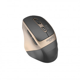 PROMATE Samit 2.4GHz Ergonomic 2200 DPI Silent Click Wireless Mouse - Gold PROMATE Samit 2.4GHz Ergonomic 2200 DPI Silent Click Wireless Mouse - Gold