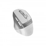 PROMATE Samit 2.4GHz Ergonomic 2200 DPI Silent Click Wireless Mouse - white
