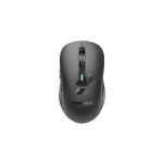 Promate Samo Dual Mode Rechargeable Wireless Mouse with BT & RF Connectivity - Black