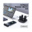 Promate DeltaPack 5000mAh Ultra-Compact 4-Piece Fast Charging Power Bank Kit with In-Built USB-C and Lightning Connectors