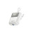 Promate PowerPod-10 10000mAh Ultra Compact 35W SuperSpeed™ Power Bank with Built-In USB-C Cable - White