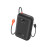 Promate PowerPod-30 30000mAh Compact Power Bank with Built-In USB-C & Lightning Cable - Black