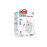 Promate PowerPod-30 30000mAh Compact Power Bank with Built-In USB-C & Lightning Cable - White