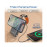 Promate Mavrix-3 10000mAh Ultra-Compact 3 in 1 MagSafe Compatible Wireless Charging Power Bank