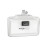 Promate PowerUp-10Duo 10,000 mAh Ultra-Compact Fast Charging Power Bank with Dual folding USB-C and Lightning Connectors - White