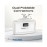 Promate PowerUp-10Duo 10,000 mAh Ultra-Compact Fast Charging Power Bank with Dual folding USB-C and Lightning Connectors - White