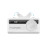 Promate PowerUp-Trio 5000mAh Ultra-Compact Fast Charging Power Bank with In-built USB-C, Lightning Connectors & Apple Watch Charger - White