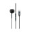 Promate Laxi-M High Fidelity USB-C ENC Mono Wired Earphone - Black