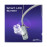 Promate Leap 150 Hours Play-Time Dynamic Wireless Earphones - White