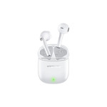 Promate Lima High Definition ENC TWS Wireless Earbuds with IntelliTouch - White