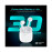 Promate Lima High Definition ENC TWS Wireless Earbuds with IntelliTouch - White