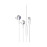 Promate LumiBuds-C LumiSound™ Transparent Stereo USB-C Wired RGB Earphones - Silver